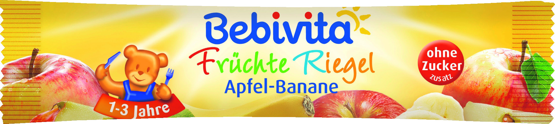 Bebivita Fruchtriegel Apfel-Banane 25g