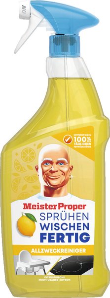 Meister Proper Allzweckreiniger Sprühen-Wischen-Fertig Spray Zitrusfrische 800ml Meister Proper Allzweckreiniger Sprühen-Wischen-Fertig Spray Zitrusfrische 800ml
