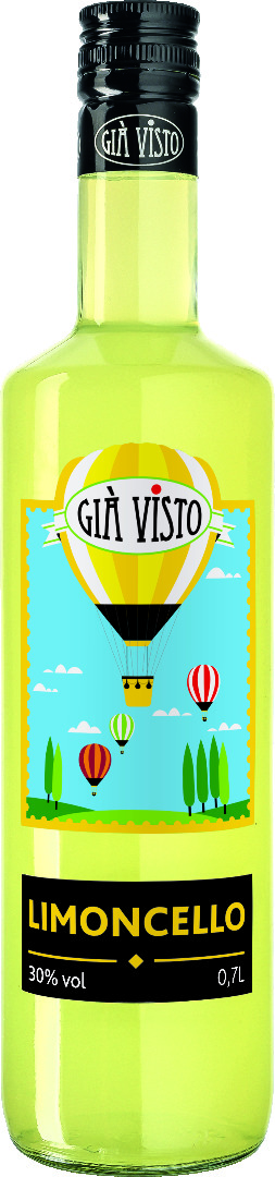 Gia Visto Limoncello 30% vol. 0,7l Gia Visto Limoncello 30% vol. 0,7l