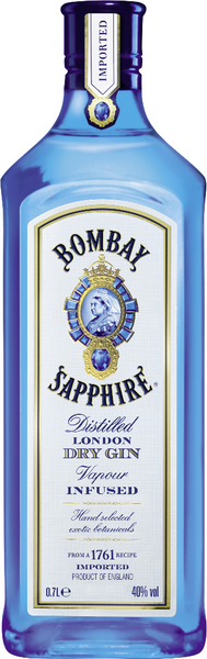 Bambay Sapphire London Dry Gin 40% vol. 0,7l