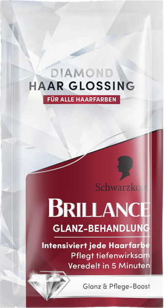 Brillance Glanz-Behandlung Haar Glossing Sachet Diamond Transparent 30ml