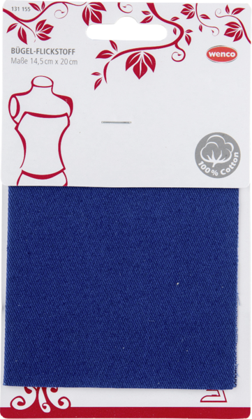 Wenco Flickstoff Köper 14,5 x 20cm