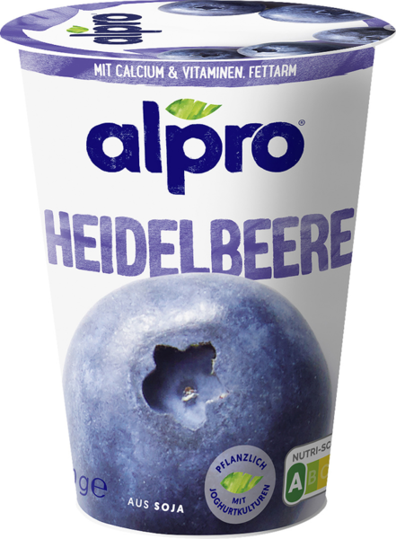 Alpro Soja Joghurtalternative Heidelbeere 400g