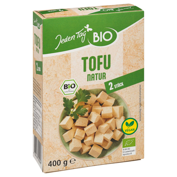 Jeden Tag Bio Tofu Natur 2x200g