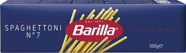 Barilla Classic Spaghettoni No.7 500g Barilla Classic Spaghettoni No.7 500g