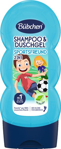 Bübchen Kids Shampoo & Duschgel Sportsfreund 230ml Bübchen Kids Shampoo & Duschgel Sportsfreund 230ml