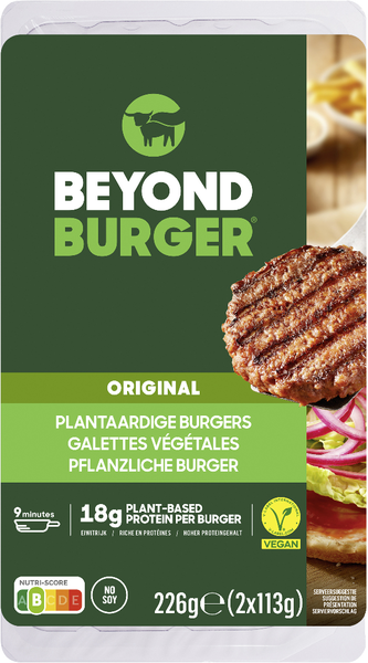 Beyond Burger Original vegan tiefgekühlt 2x113g Beyond Burger Original vegan tiefgekühlt 2x113g