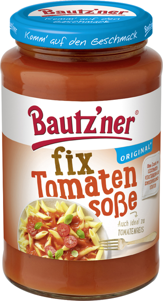 Bautz'ner Fix Tomatensoße 400ml Bautz'ner Fix Tomatensoße 400ml