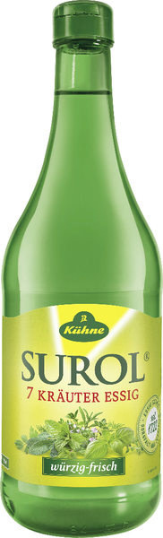 Kühne Surol 7 Kräuter Essig 750ml Kühne Surol 7 Kräuter Essig 750ml