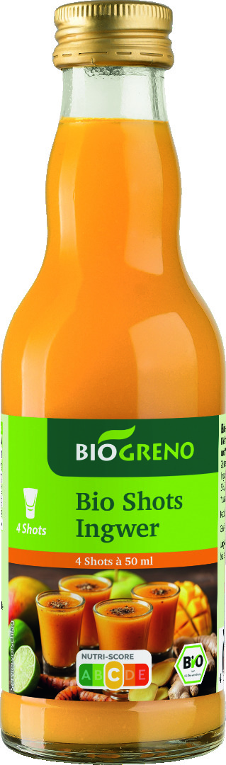 Biogreno Shots Ingwer 200ml