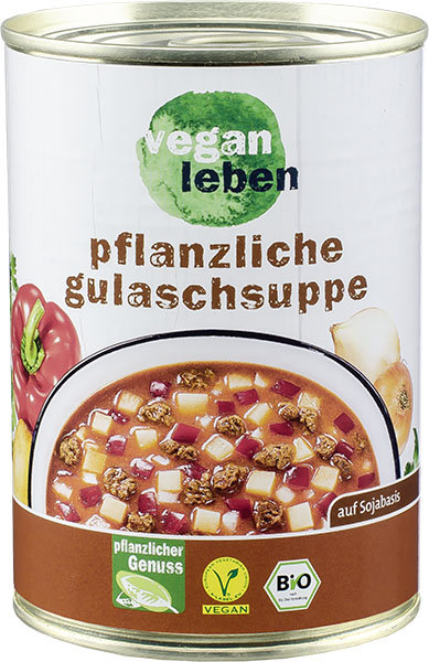 vegan leben Bio Pflanzliche Gulaschsuppe 380ml vegan leben Bio Pflanzliche Gulaschsuppe 380ml