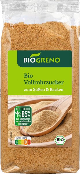 Biogreno Vollrohrzucker 500g Biogreno Vollrohrzucker 500g