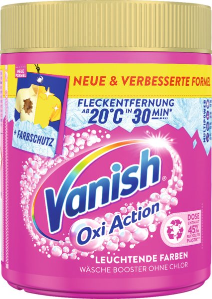 Vanish Oxi Action Wäsche Booster Pulver 550g