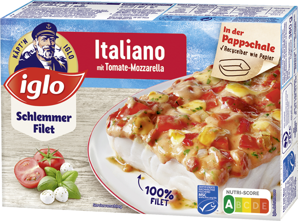 iglo Schlemmer-Filet Italiano 380g iglo Schlemmer-Filet Italiano 380g