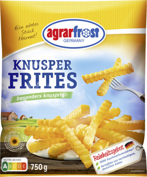 Agrarfrost Knusperfrites Wellenschnitt 750g