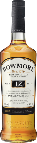 Bowmore 12 Years Islay Single Malt Scotch Whisky 40% vol. 0,7l Bowmore 12 Years Islay Single Malt Scotch Whisky 40% vol. 0,7l