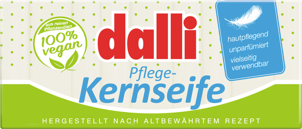 Dalli Pflege-Kernseife 3x125g