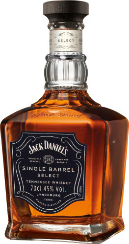 Jack Daniel's Single Barrel Select Tennessee Whiskey 45% vol. 0,7l Jack Daniel's Single Barrel Select Tennessee Whiskey 45% vol. 0,7l