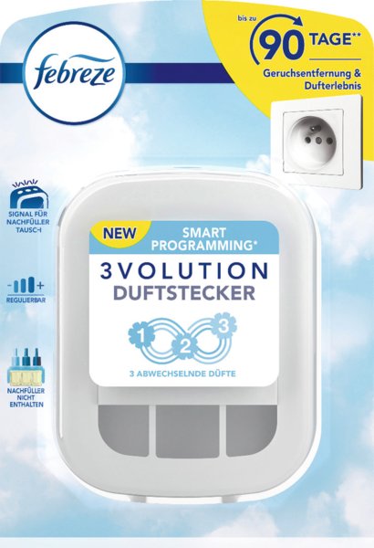 Febreze Lufterfrischer 3Volution Duftstecker Gerät 1 Stück