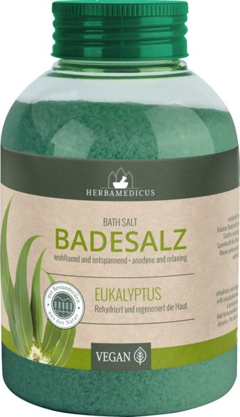 Herbamedicus Badesalz Eukalyptus 575g Herbamedicus Badesalz Eukalyptus 575g