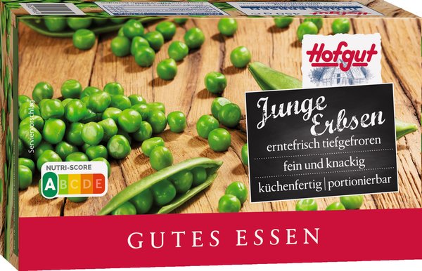 Hofgut Junge Erbsen 450g