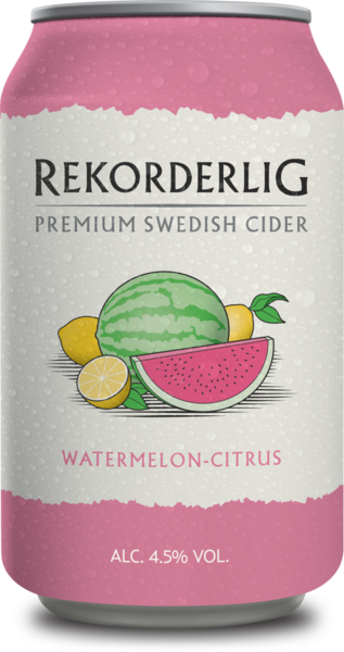 Rekorderlig Watermelon Citrus 4,5% 0,33l Rekorderlig Watermelon Citrus 4,5% 0,33l