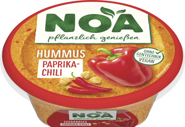 NOA Hummus Paprika-Chili 175g NOA Hummus Paprika-Chili 175g