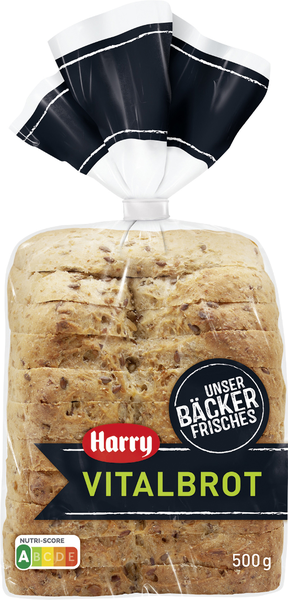 Harry Unser Bäckerfrisches Vitalbrot 500g Harry Unser Bäckerfrisches Vitalbrot 500g