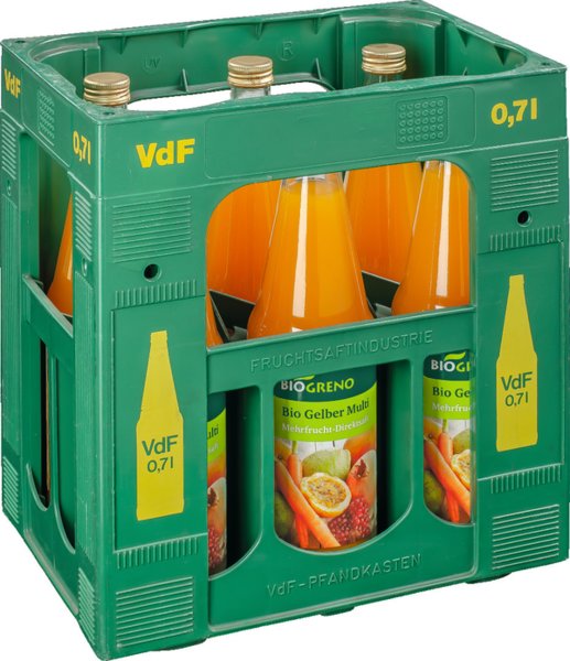 Biogreno Gelber Multisaft 6/0,7l Biogreno Gelber Multisaft 6/0,7l