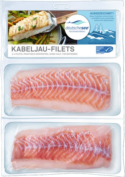 Deutsche See Kabeljau-Filets 320g Deutsche See Kabeljau-Filets 320g