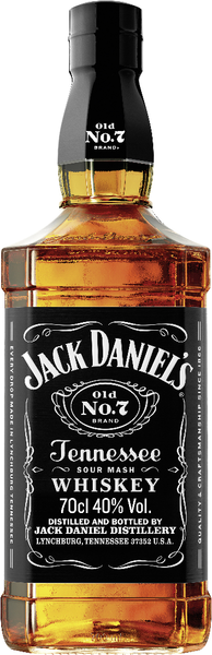 Jack Daniel's Old No. 7 Tennessee Whiskey 40% vol. 0,7l
