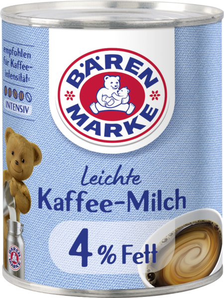 Bärenmarke Leichte Kaffee-Milch 4% Fett 340g Bärenmarke Leichte Kaffee-Milch 4% Fett 340g