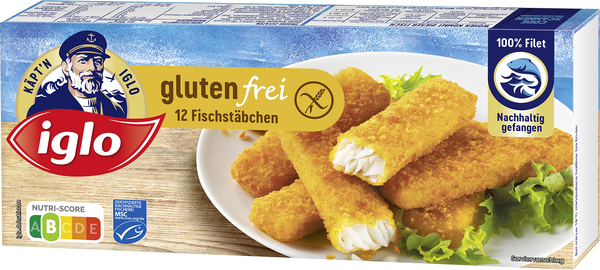 iglo 12 Fischstäbchen glutenfrei 360g