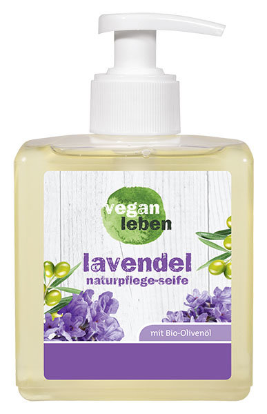 vegan leben Flüssigseife Lavendel 300ml vegan leben Flüssigseife Lavendel 300ml