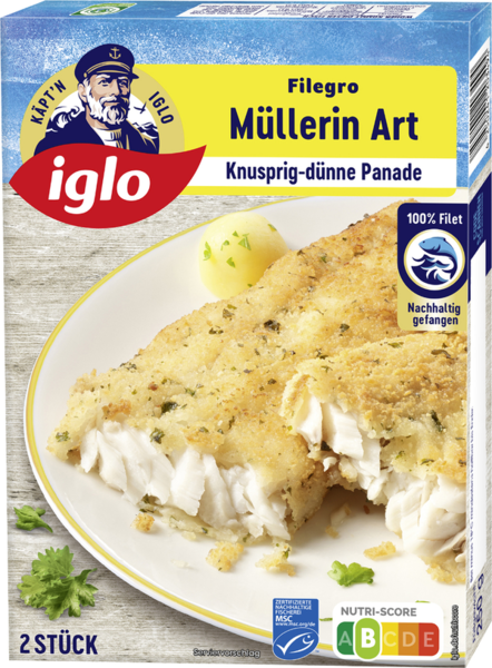 iglo Filegro Müllerin Art 250g iglo Filegro Müllerin Art 250g
