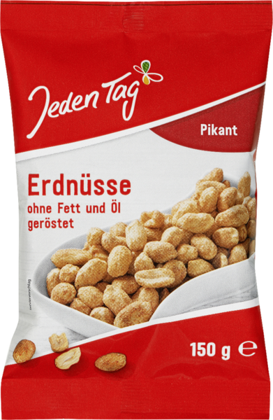 Jeden Tag Erdnüsse pikant 150g Jeden Tag Erdnüsse pikant 150g