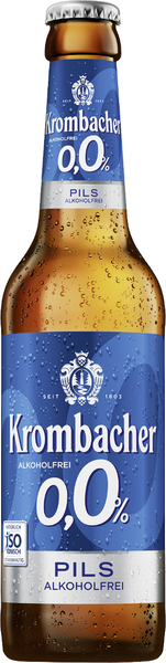 Krombacher Pils Alkoholfrei 0,0% 0,33l Krombacher Pils Alkoholfrei 0,0% 0,33l