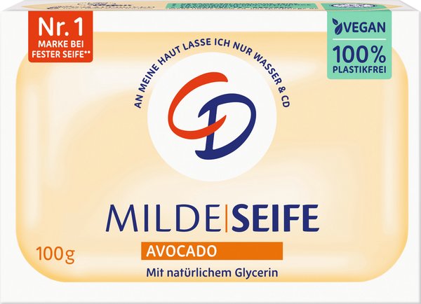 CD Milde Seife Avocado 100g