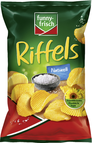 funny-frisch Riffels Naturell 150g funny-frisch Riffels Naturell 150g