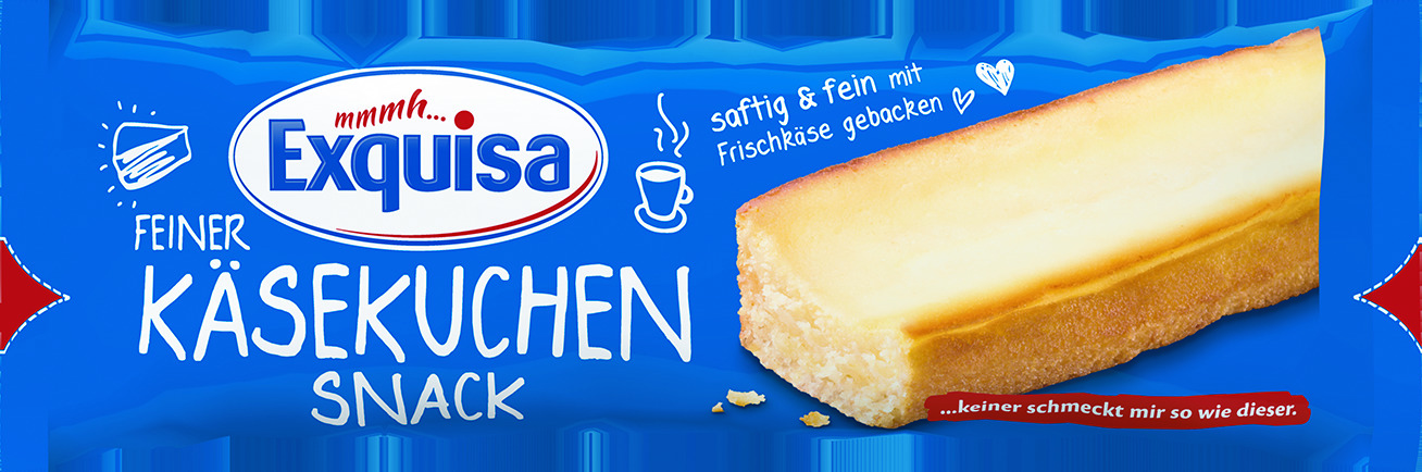 Exquisa Feiner Käsekuchen Snack Natur 70g Exquisa Feiner Käsekuchen Snack Natur 70g