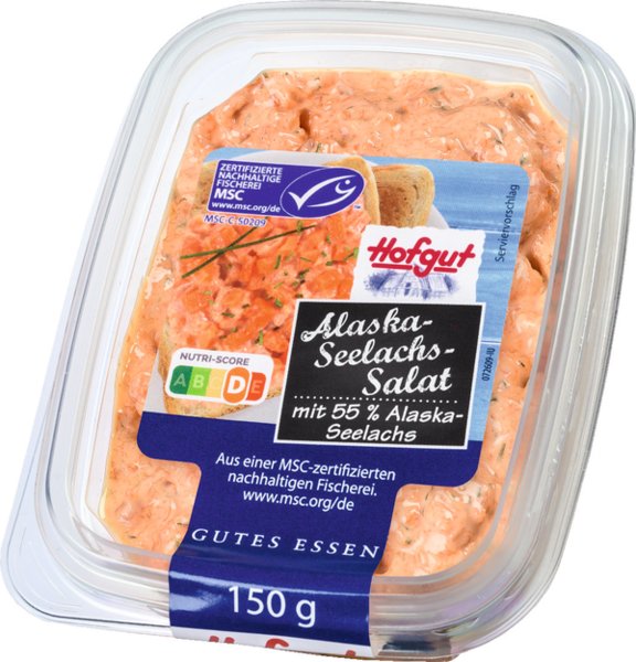 Hofgut Alaska-Seelachssalat 150g