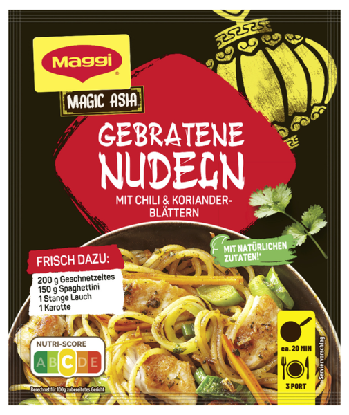Maggi Food Travel Fix Gebratene Nudeln 26g Maggi Food Travel Fix Gebratene Nudeln 26g