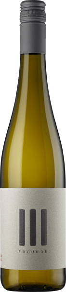 III Freunde Grauburgunder Weißwein trocken 0,75l III Freunde Grauburgunder Weißwein trocken 0,75l