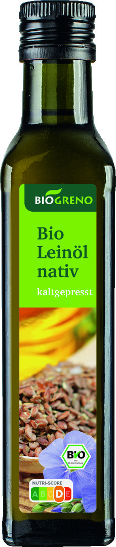 Biogreno Leinöl nativ kaltgepresst 0,25l Biogreno Leinöl nativ kaltgepresst 0,25l