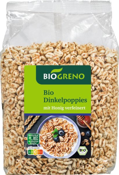 Biogreno Dinkelpoppies 200g Biogreno Dinkelpoppies 200g