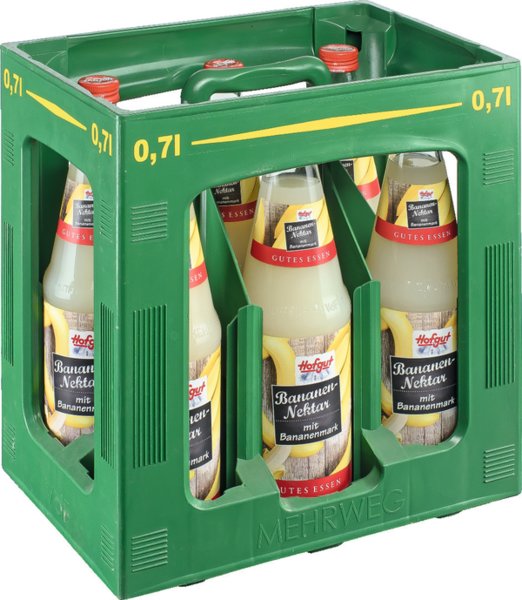 Hofgut Bananen-Nektar 6/0,7l Hofgut Bananen-Nektar 6/0,7l