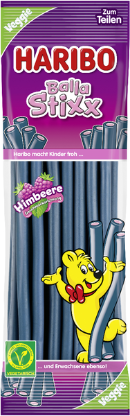 Haribo Balla Stixx Himbeere-Brombeere 200g Haribo Balla Stixx Himbeere-Brombeere 200g