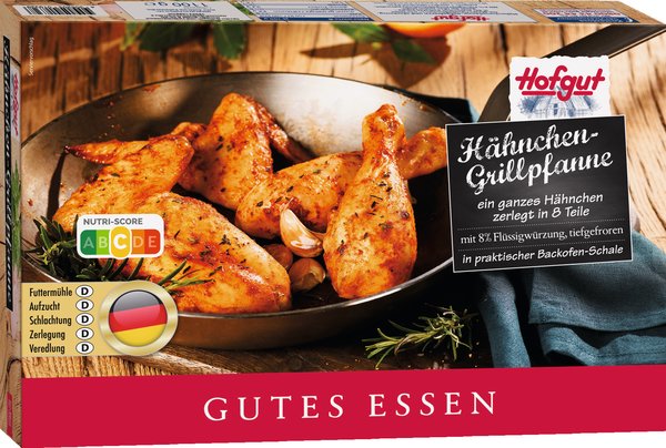 Hofgut Hähnchen-Grillpfanne 1100g Hofgut Hähnchen-Grillpfanne 1100g