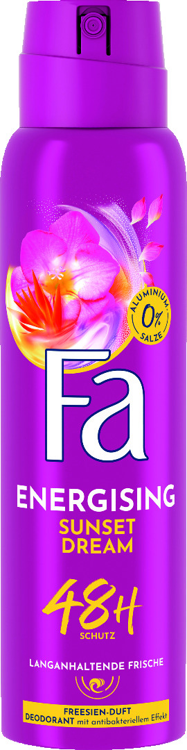 Fa Deospray Energising Sunset Dream 150ml