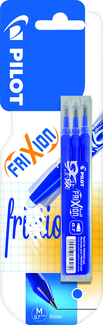 Frixion Ersatzminen blau 0,7mm 3 Stück Frixion Ersatzminen blau 0,7mm 3 Stück